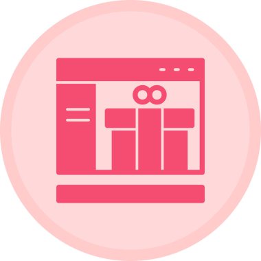 seo modern simgesinin vektör illüstrasyonu