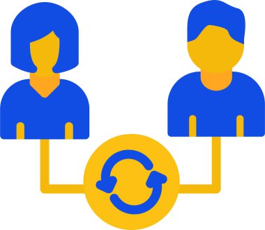 iş ekibi simgesi vektör