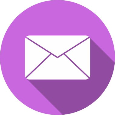 e-posta simgesi düz biçimli