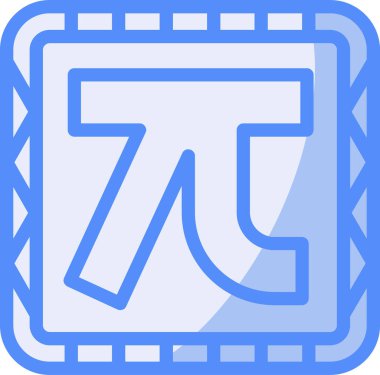 Z harfinin mavi çizgi simgesi