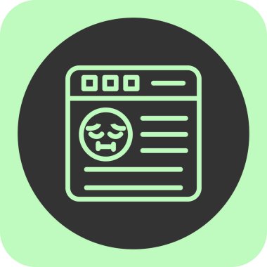 Modern b 'nin vektör illüstrasyonu virüs simgesinden yoksun