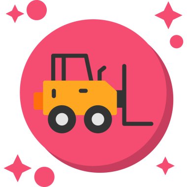 Kazı simgesi vektör illüstrasyonu