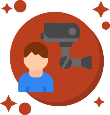 Video kamera. Web simgesi