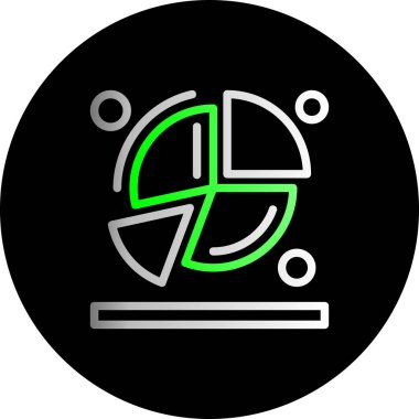 grafik ikonu vektör illüstrasyonu