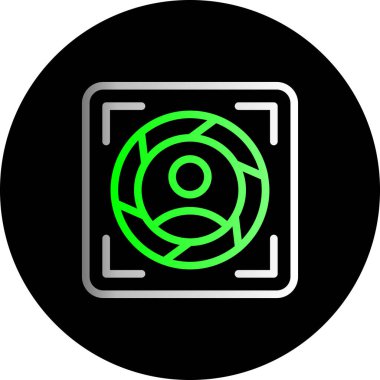 Seo simgesinin vektör illüstrasyonu