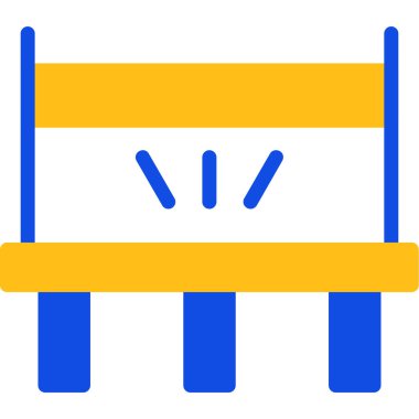 Modern bir simgenin vektör illüstrasyonu