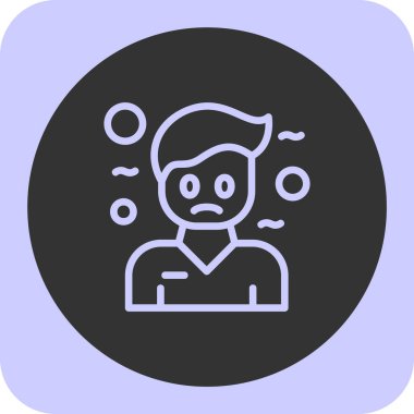 Vektör Avatar Simgesi illüstrasyonu