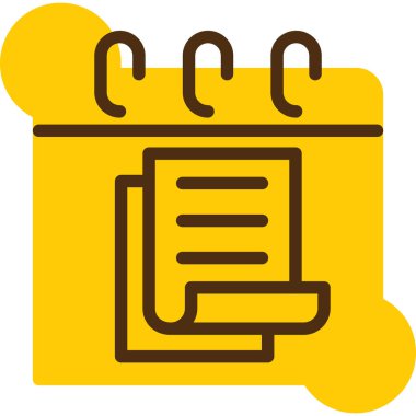 Kağıt belge. Basit tasarım