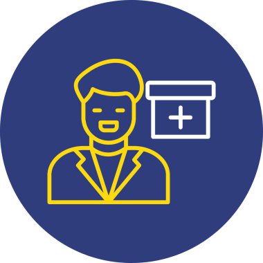 Doktor Web simgesi basit tasarım