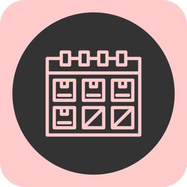 Web simgesi, basit vektör illüstrasyonu