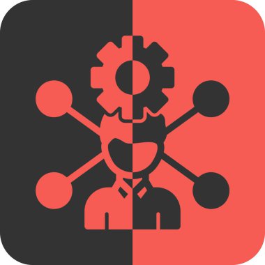 seo modern simgesinin vektör illüstrasyonu