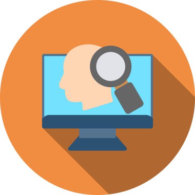 Online öğrenme. Basit illüstrasyon