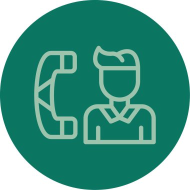 Kadın simgesinin vektör illüstrasyonu