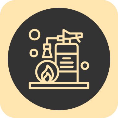 vektör ateş simgesi illüstrasyonu