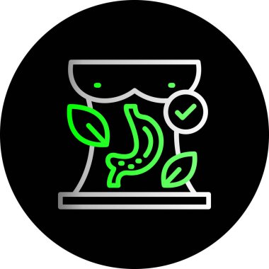 vektör besin ico vektörü