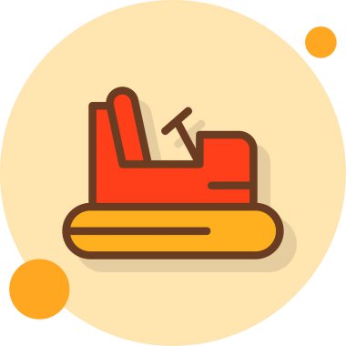 kanepe ikonu vektör illüstrasyonu