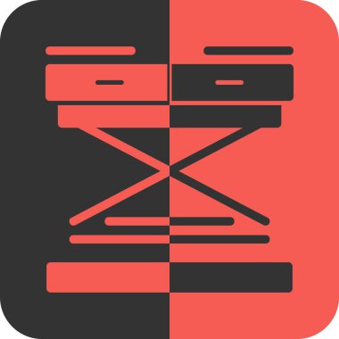 Modern b 'nin vektör illüstrasyonunda müziğin eksik simgesi