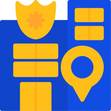 bayrak ikonu vektör illüstrasyonu