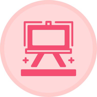 Bir kamera resminin vektör illüstrasyonu