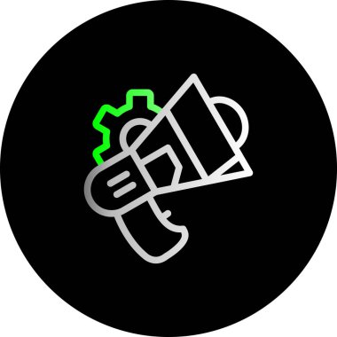 seo modern simgesinin vektör illüstrasyonu