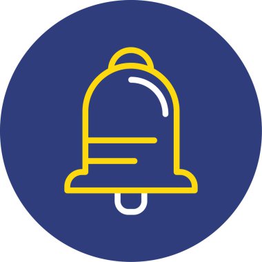 Kişisel ve ticari kullanım için vektör çan simgesi.