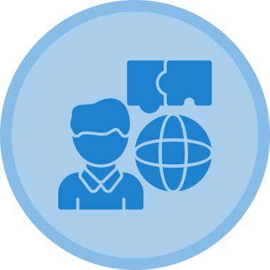 küresel ağ. Basit resimleme