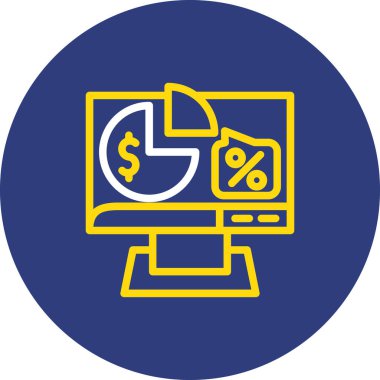 seo modern simgesinin vektör illüstrasyonu