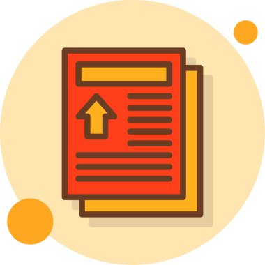 Kitap Simgesi. Vektör İllüstrasyonu