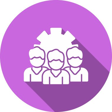 İş adamlarının vektör illüstrasyonu