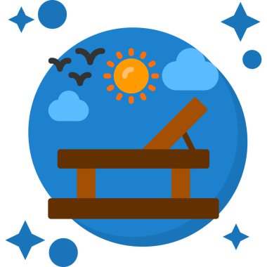 Bir cadılar bayramı simgesinin vektör düz çizimi