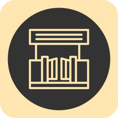 kitap simgesi çizimi sembolü tasarımı