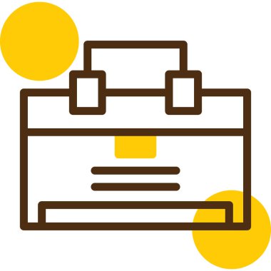 çanta web simgesi basit tasarım