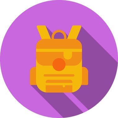 çanta okulu sırt çantası simgesi - gölge tarzı