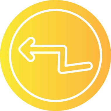 ok simgesi vektör illüstrasyonu