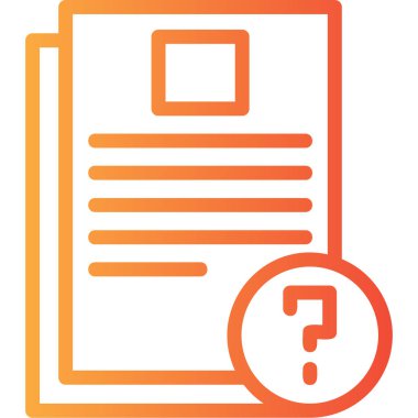 Belgenin vektör illüstrasyonu