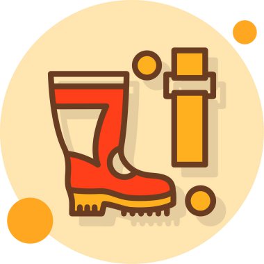 Çizme. Web simgesi basit illüstrasyon