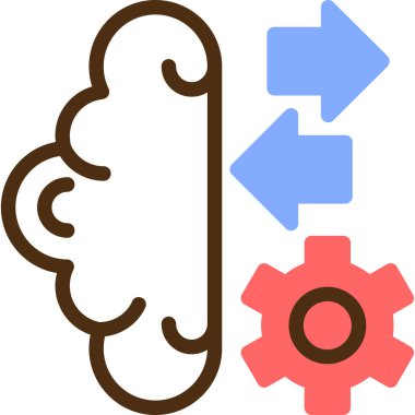 Teçhizat Web simgesi basit illüstrasyon