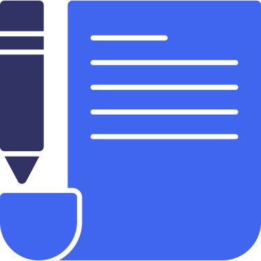 kalem simgesi vektör illüstrasyonu