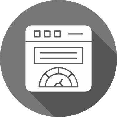 Modern bir simgenin vektör illüstrasyonu