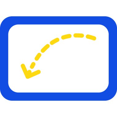 ok simgesi vektör illüstrasyonu