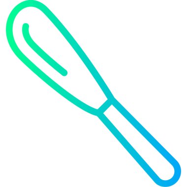 Moda biçimi izole edilmiş arkaplanda çırpma simgesi