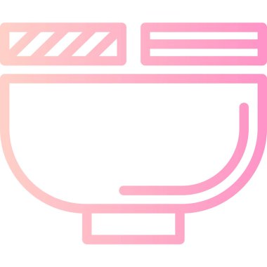 Banyo. Web simgesi basit illüstrasyon