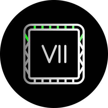 Modern bir tabletin vektör illüstrasyonu