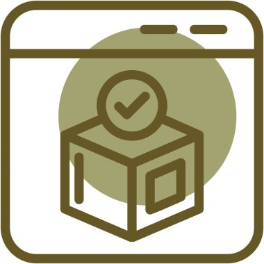 Takvim simgesi, vektör illüstrasyonu basit tasarım