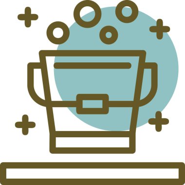 Kahve. Web simgesi basit illüstrasyon