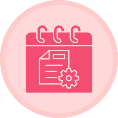 Dosya. Web simgesi basit illüstrasyon