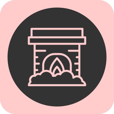 Bir fener simgesinin vektör illüstrasyonu