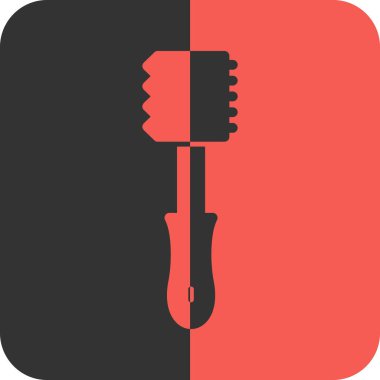 Çekiç ikonu vektör illüstrasyonu