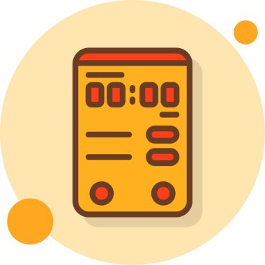 Web ve uygulama için vektör illüstrasyon simgesi