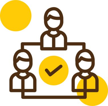 iş yönetimi, basit tasarım vektörü